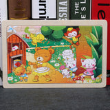 baby kids training toys children animal puzzle