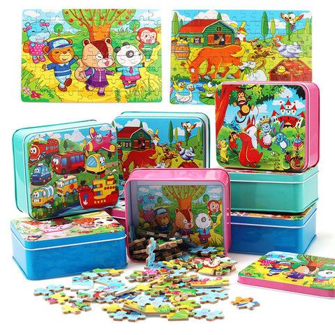 baby kids training toys children animal puzzle