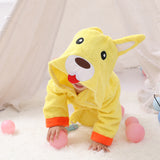 Children's Bathrobes Baby Hooded
