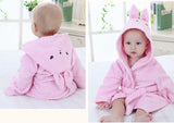 Children's Bathrobes Baby Hooded