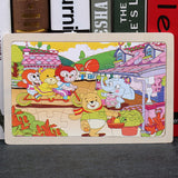 baby kids training toys children animal puzzle