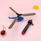 Fashion Pull Wire Helicopter Kids Outdoor Toys