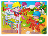 baby kids training toys children animal puzzle
